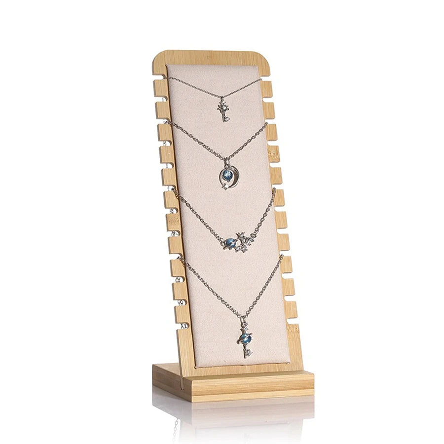 Rangement Bijoux - Colliers bois