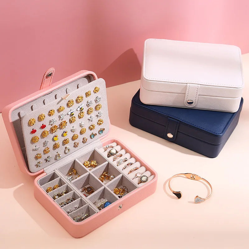 Rangement bijoux trousse voyage large