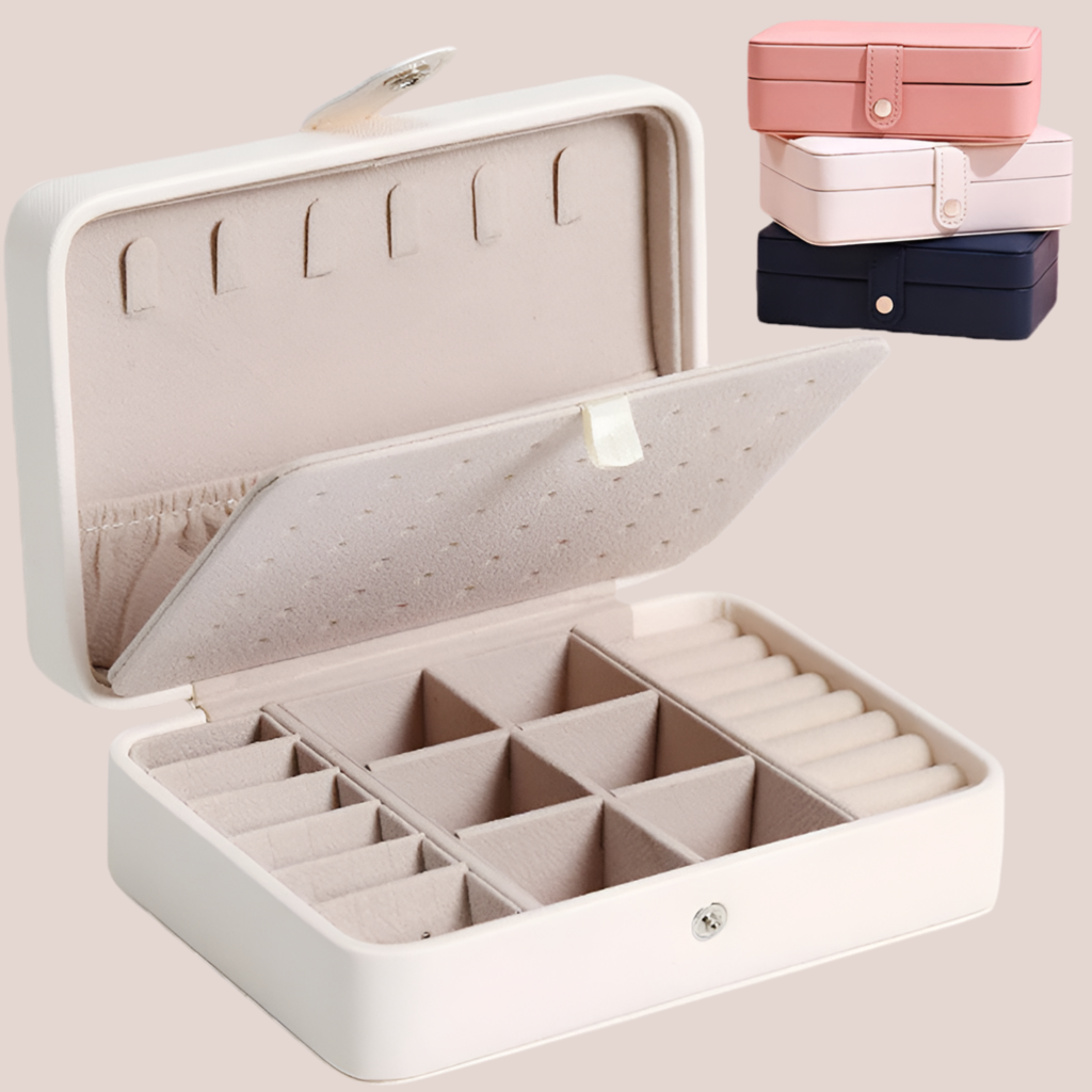 Rangement Bijoux - Trousse voyage large