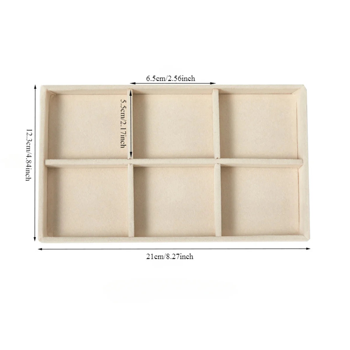Rangement Bijoux - Plateau tiroir Beige