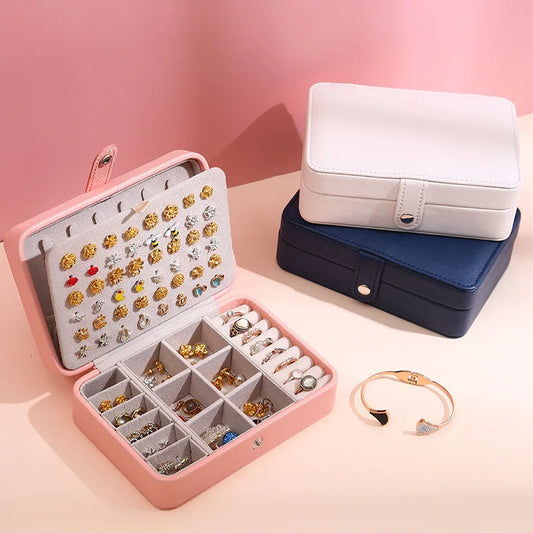Rangement bijoux trousse voyage large
