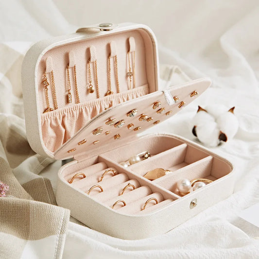 Trousse voyage moyenne rangement bijoux